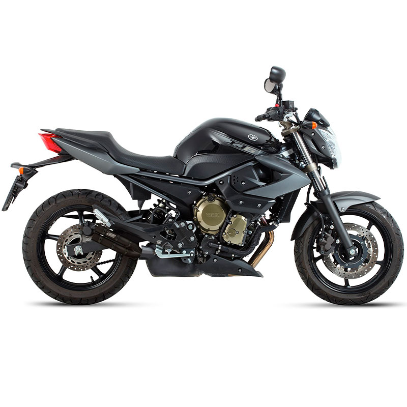 Escape MIVV Yamaha XJ6-Diversion 09-16 double gun negro