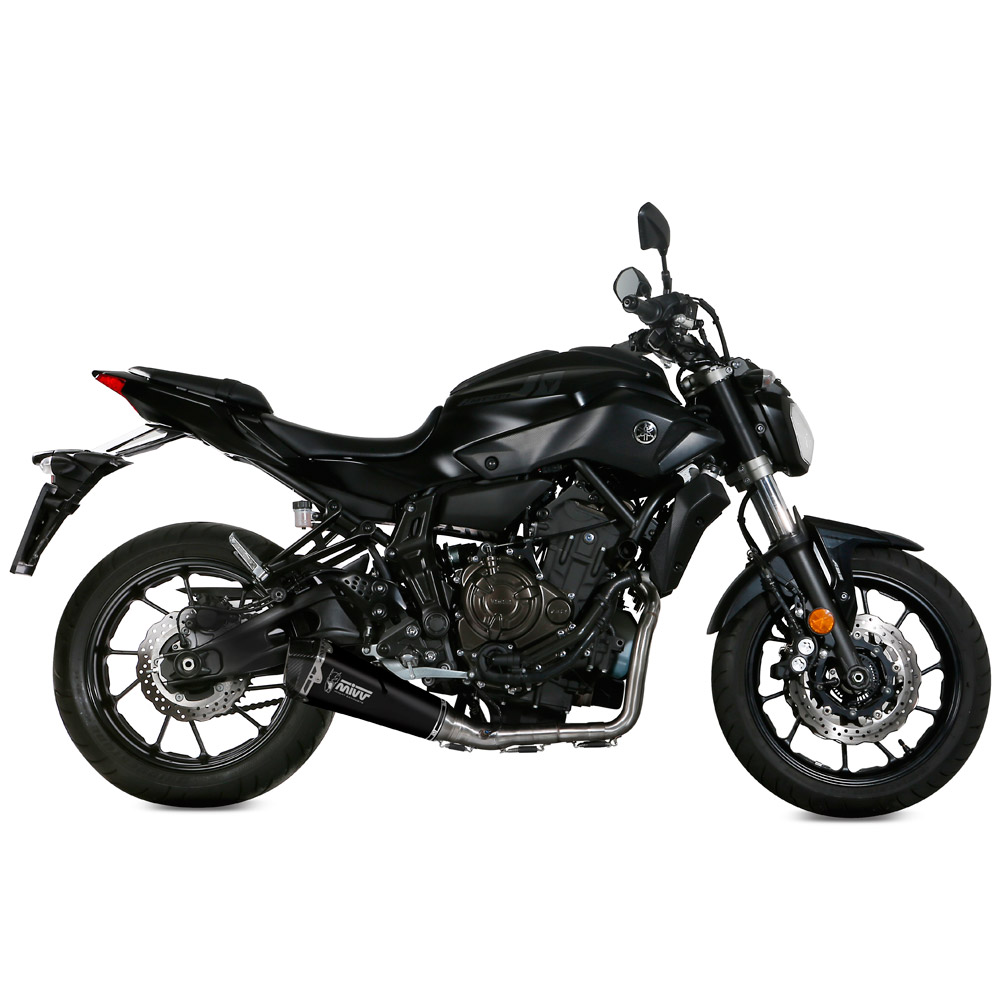 Escape Mivv delta race negro Yamaha MT07 14-20