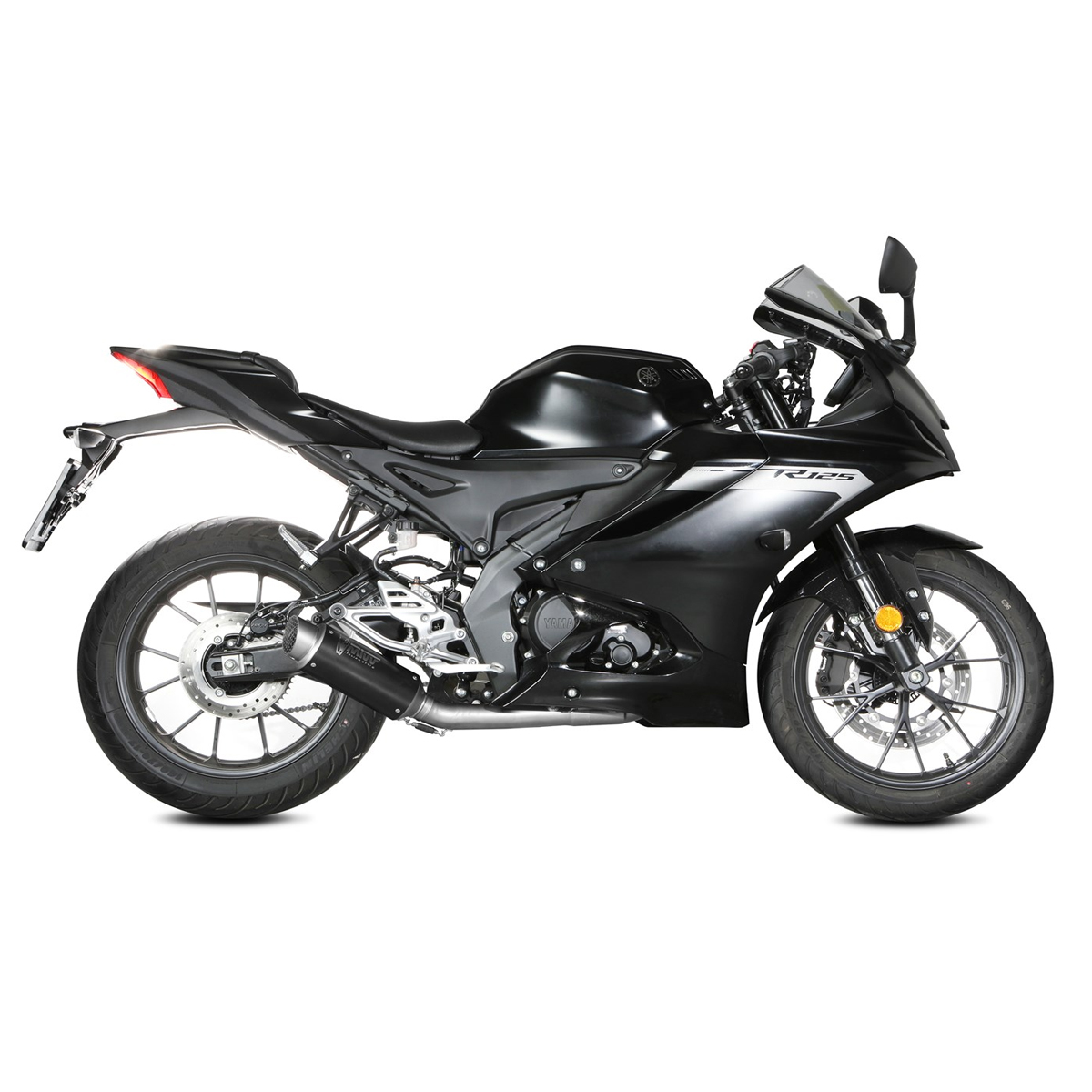 Escape completo Mivv GP PRO acero Yamaha MT/YZF 125 25+