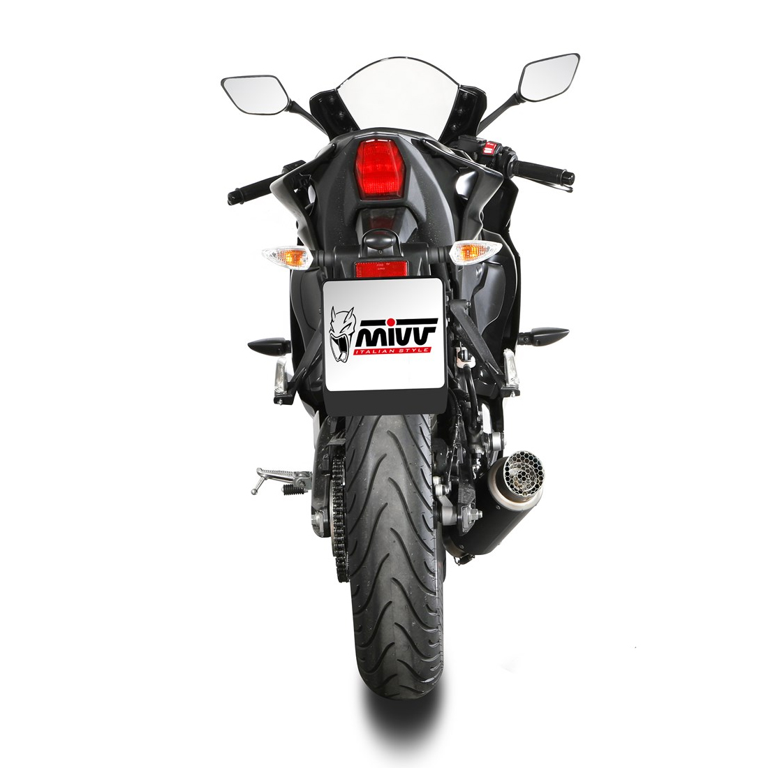 Escape completo Mivv GP PRO acero Yamaha MT/YZF 125 25+