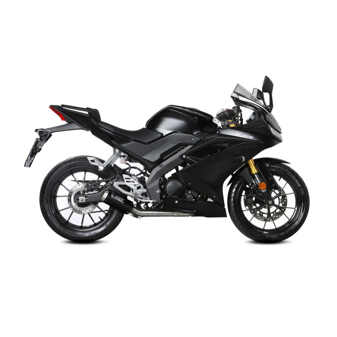 Escape completo Mivv MK3 carbono Yamaha MT/R 125 19+