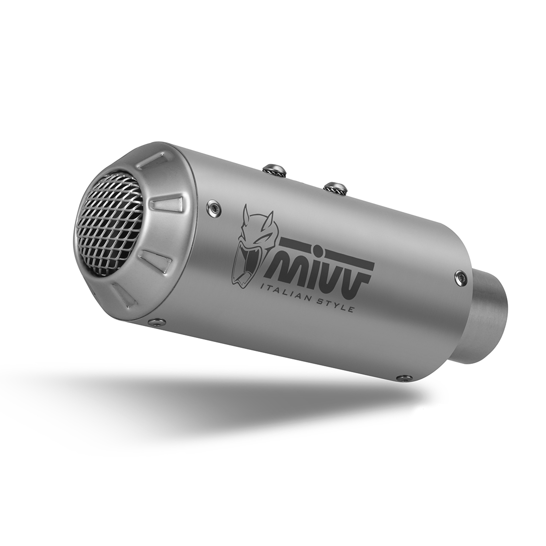 Escape completo Mivv MK3 acero Yamaha MT/R 125 19+