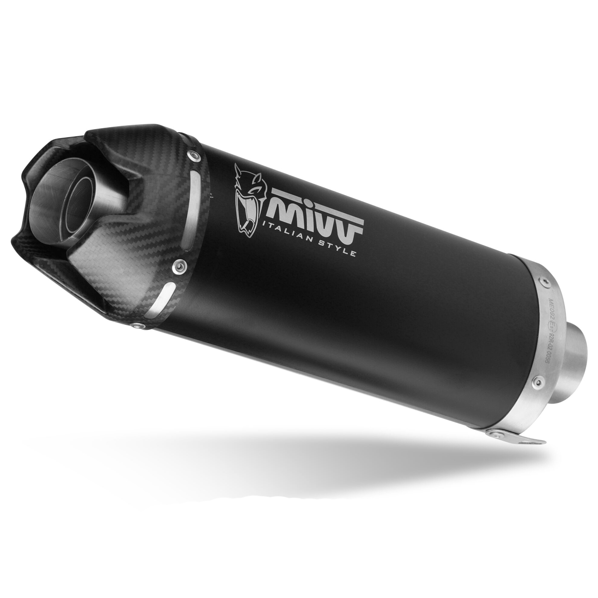 Escape completo Mivv AK-1 acero negro Yamaha MT-09 24+ / R9 25+