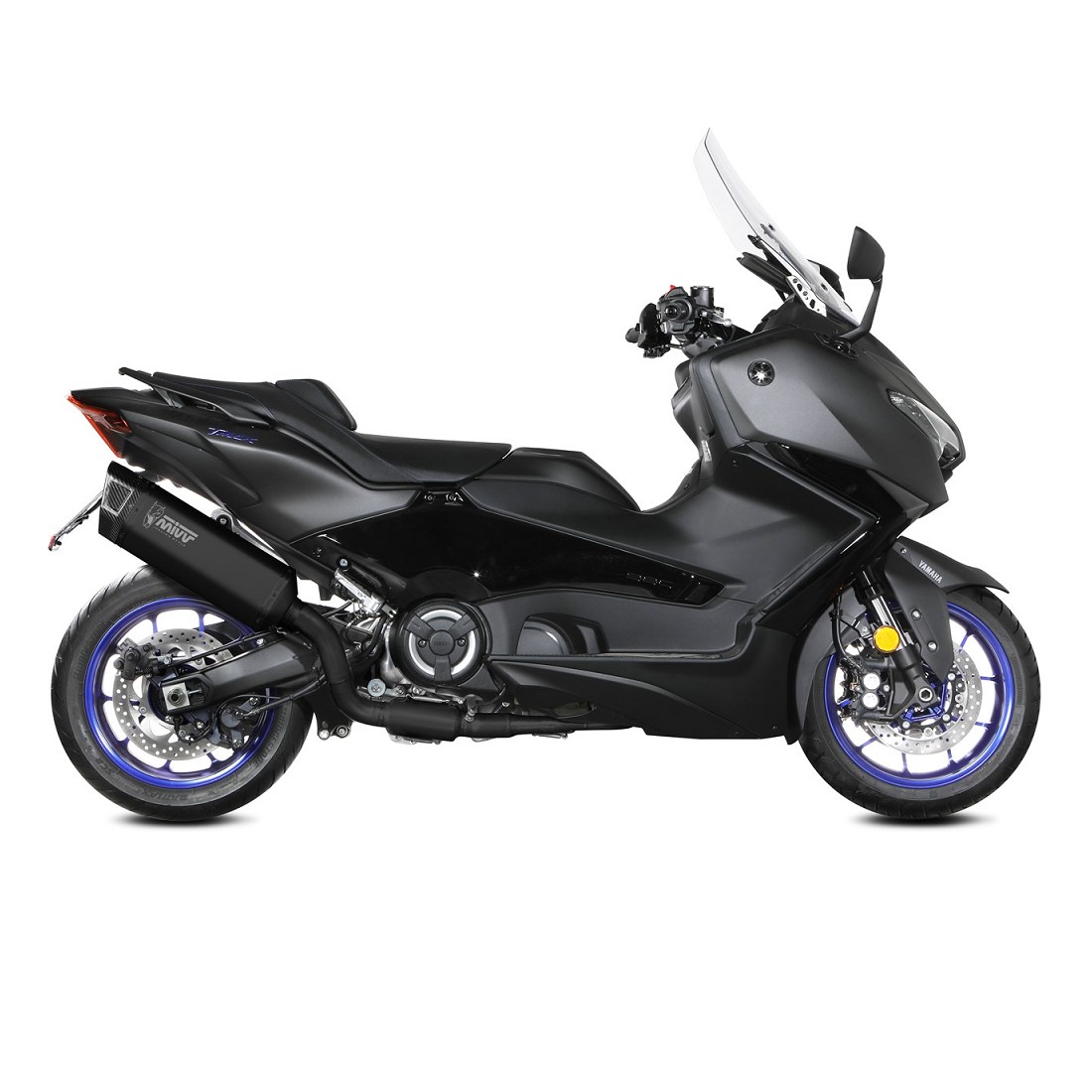 Escape completo Mivv SR-1 acero full negro Yamaha T-MAX 560 25+