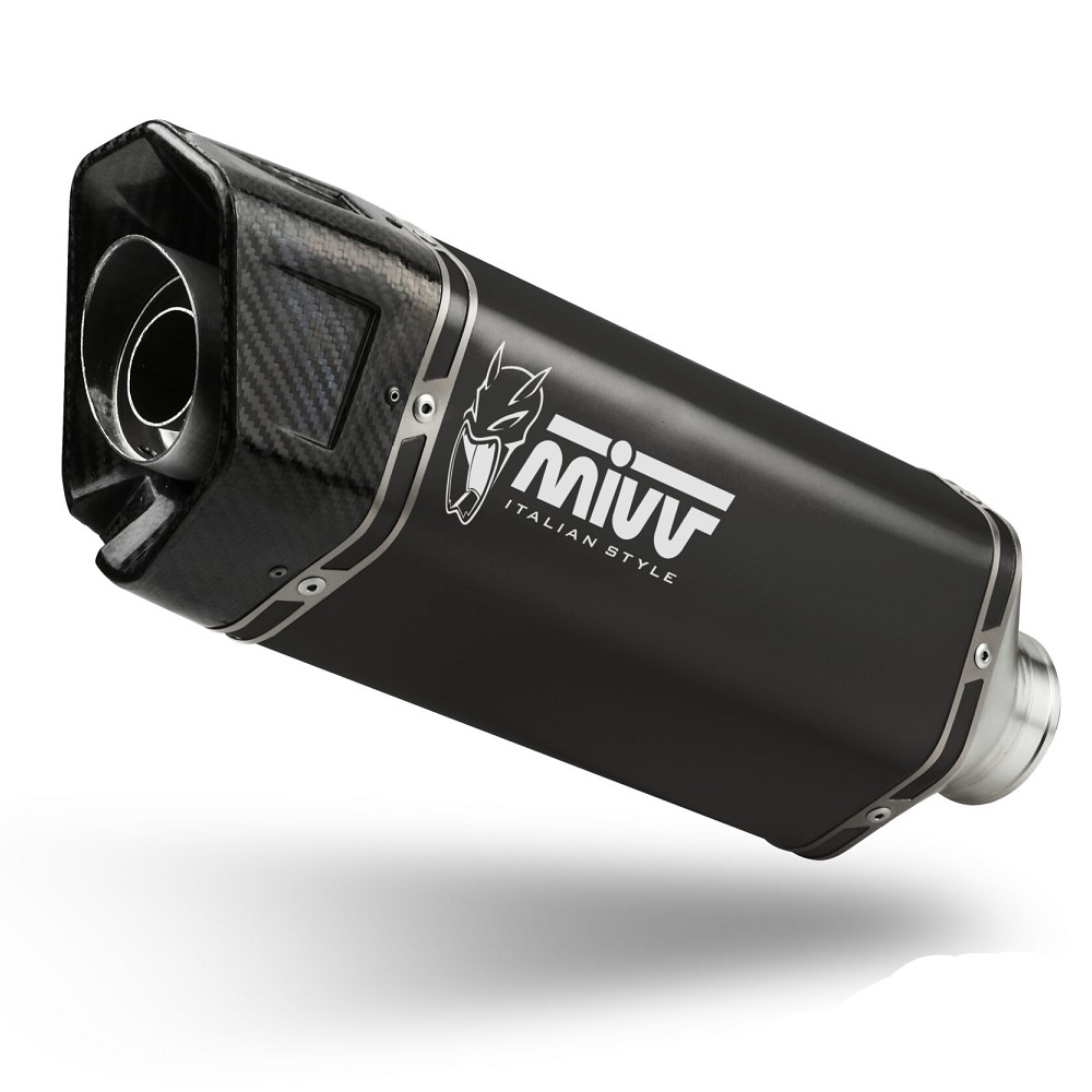 Escape completo Mivv SR-1 acero negro Yamaha T-MAX 560 25+