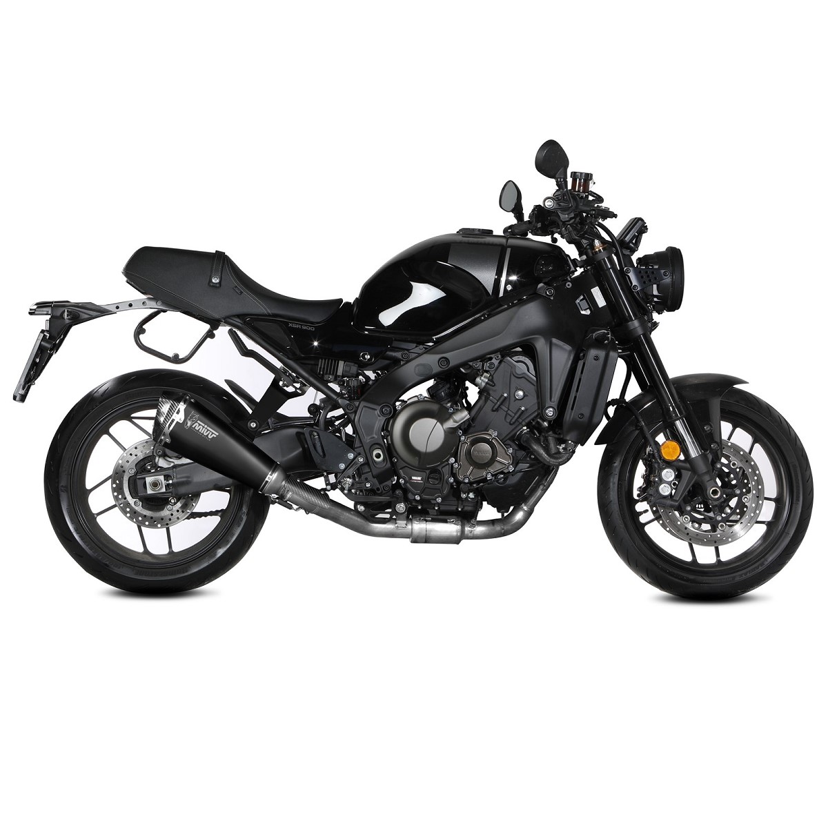 Escape completo Mivv DELTA RACE acero negro Yamaha XSR 900 22+