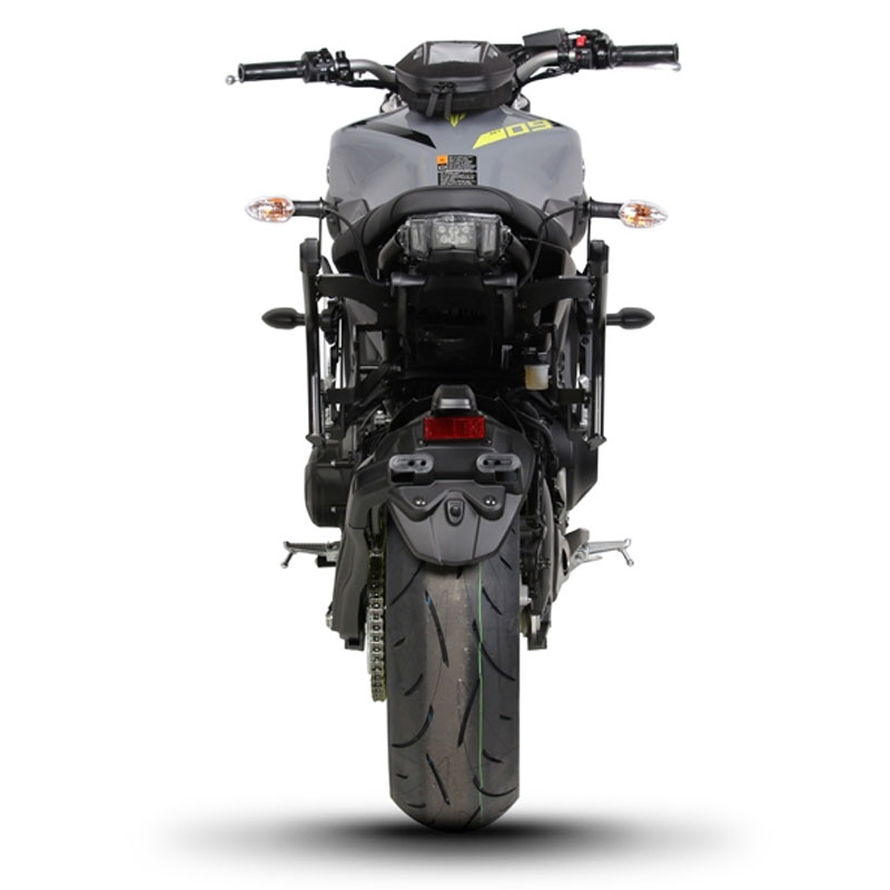 Portamaletas lateral 3P System moto Yamaha MT09 17-20