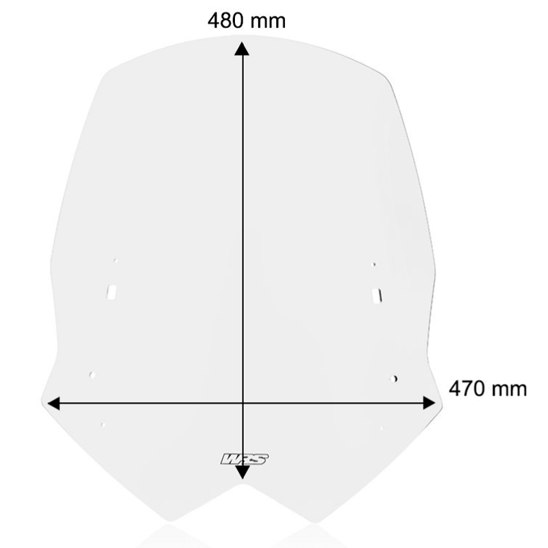 Cupula touring WRS Yamaha tmax 530 12-16