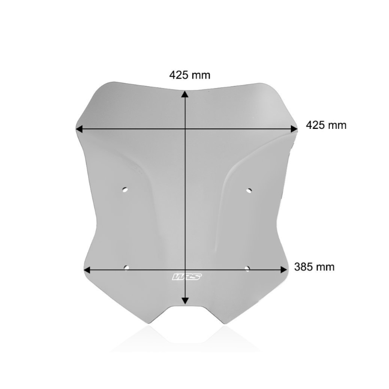 Cupula intermedio WRS para Yamaha Tracer 9 25+