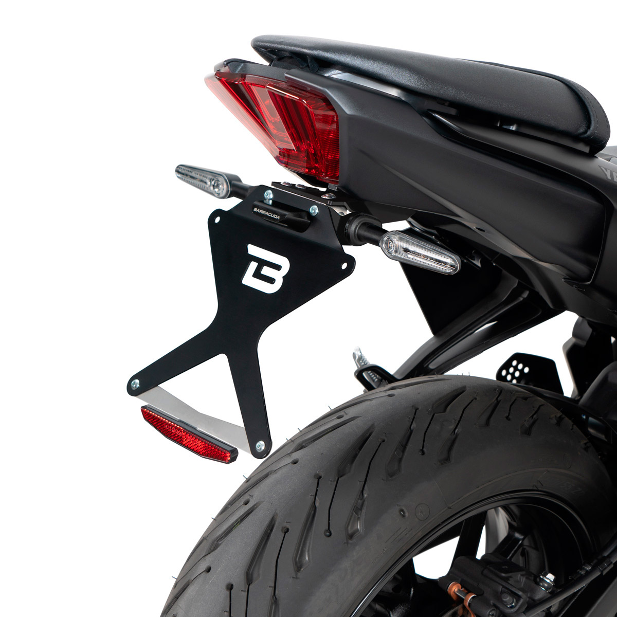 Portamatriculas Barracuda intermitentes originales Yamaha MT07 21-