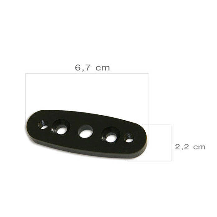 Adaptadores espejos Barracuda para Yamaha YZF-R1 y Yamaha YZF-R6
