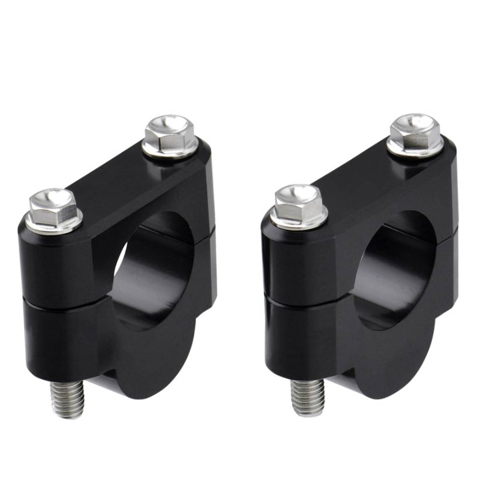 Alzas para manillar de 28 H19mm negro