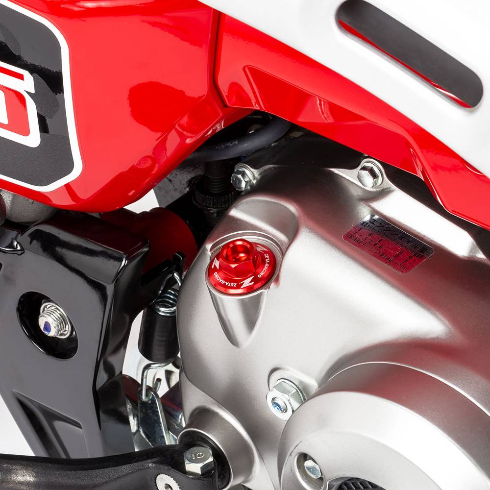 Tapon aceite Honda Zeta rojo