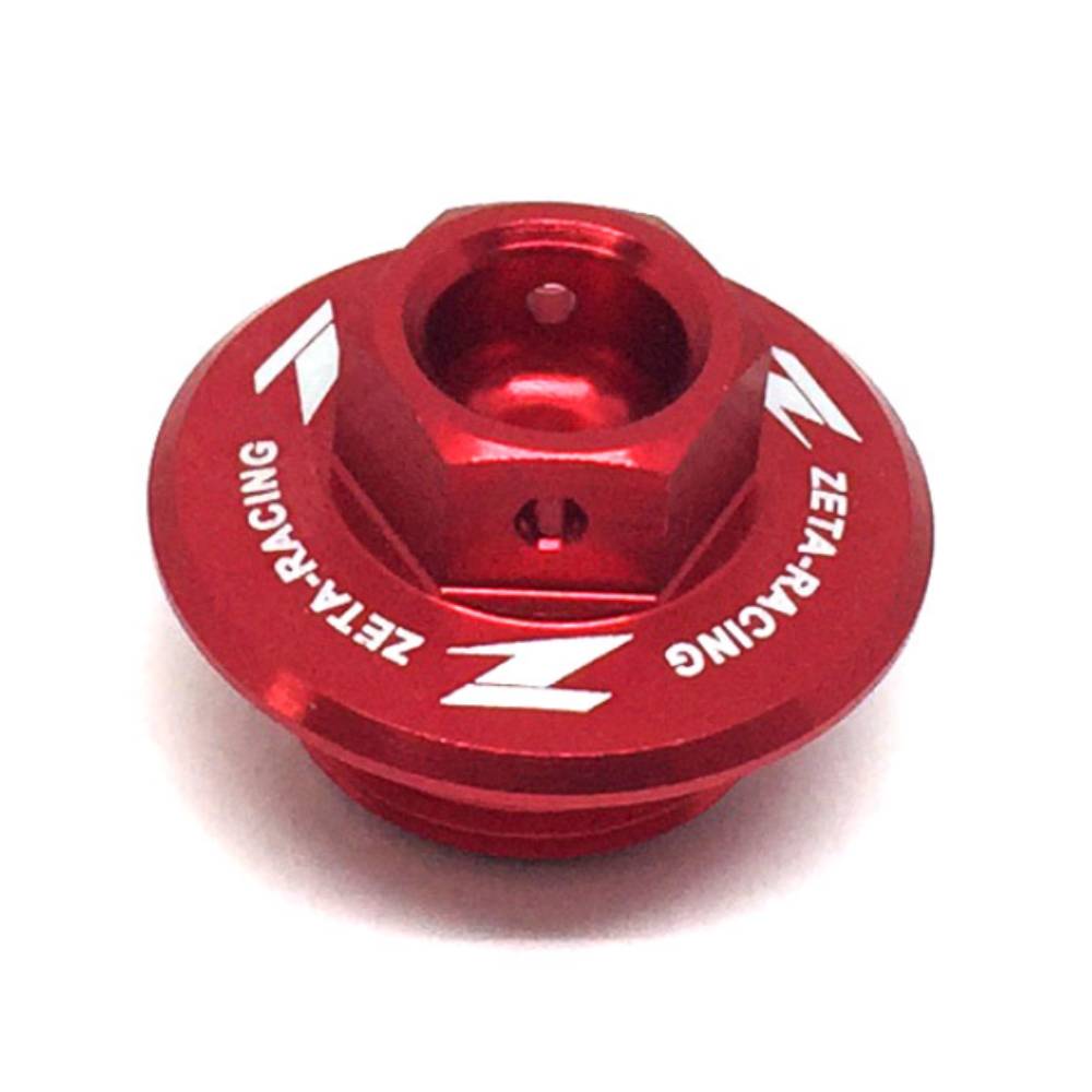 Tapon de llenado aceite Suzuki Strom rojo