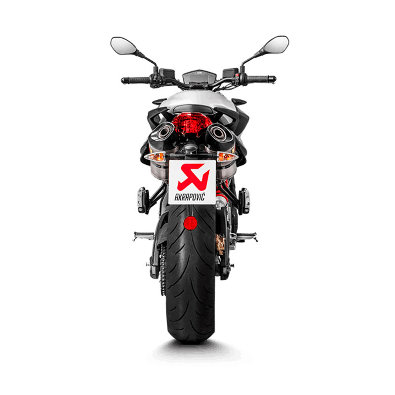 Escape Akrapovic Aprilia SHIVER 900 2017-20