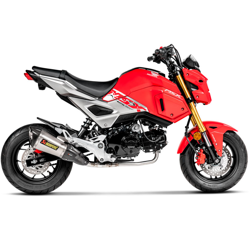 Escape completo Akrapovic Honda MSX 125 / GROM 2016-20