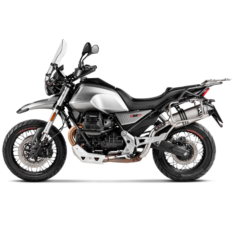 Escape Akrapovic Moto Guzzi V85 TT 2019-