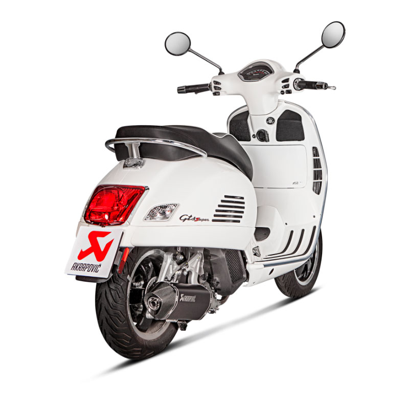 Escape Akrapovic Slip-On Vespa GTS Super 125 2021-