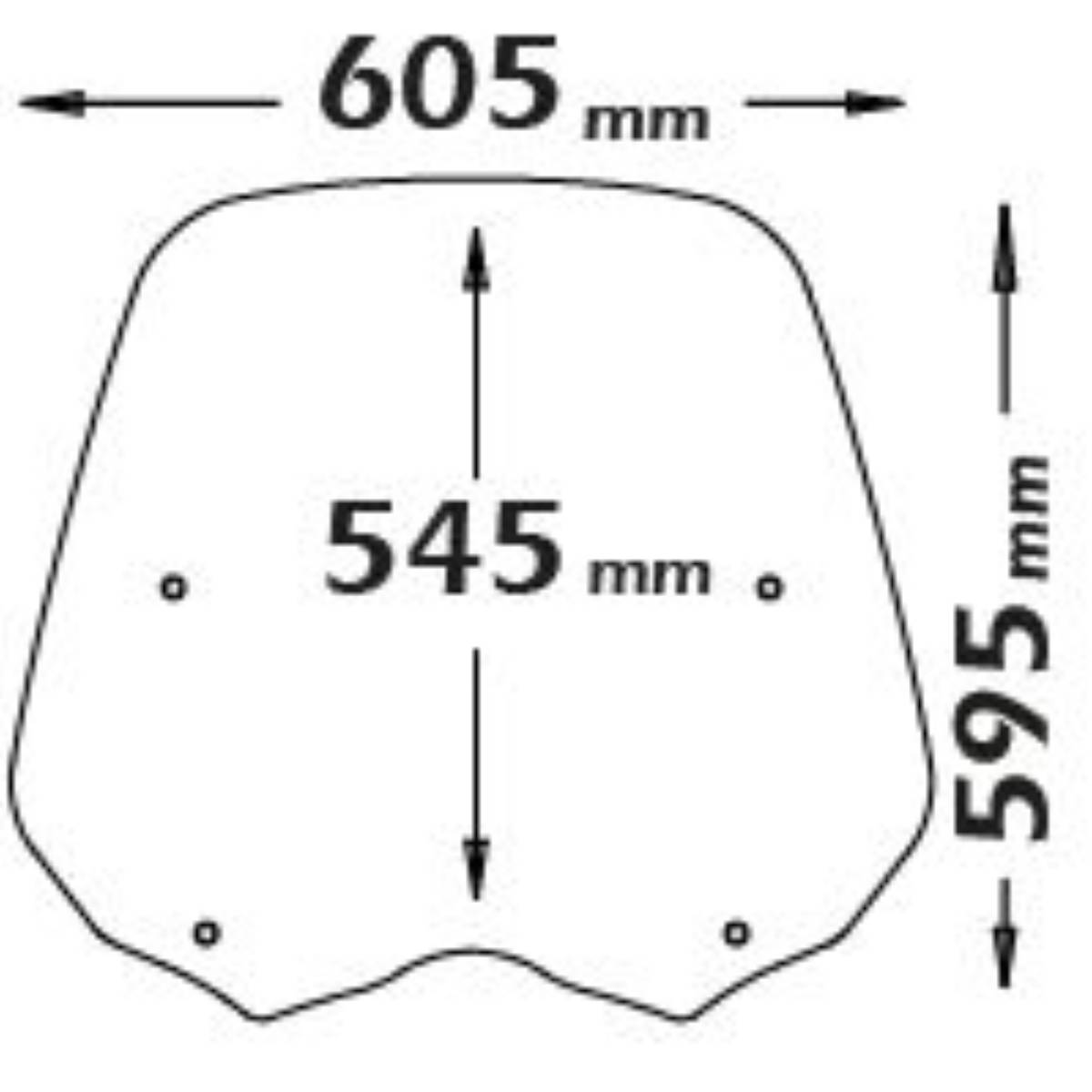 Parabrisas Honda SH 125i-150i 2005-2008