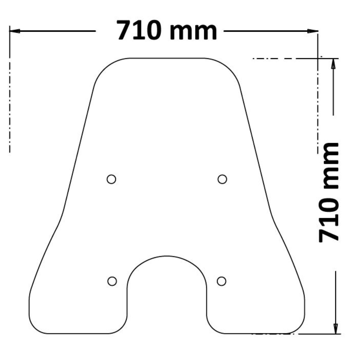 Parabrisas tipo original Vespa GTS 300 2023