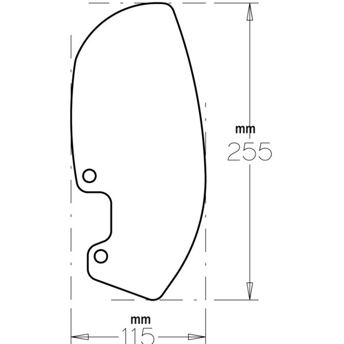 Deflectores ISOTTA Parabrisas BMW R1200GS ADV 2006-2013