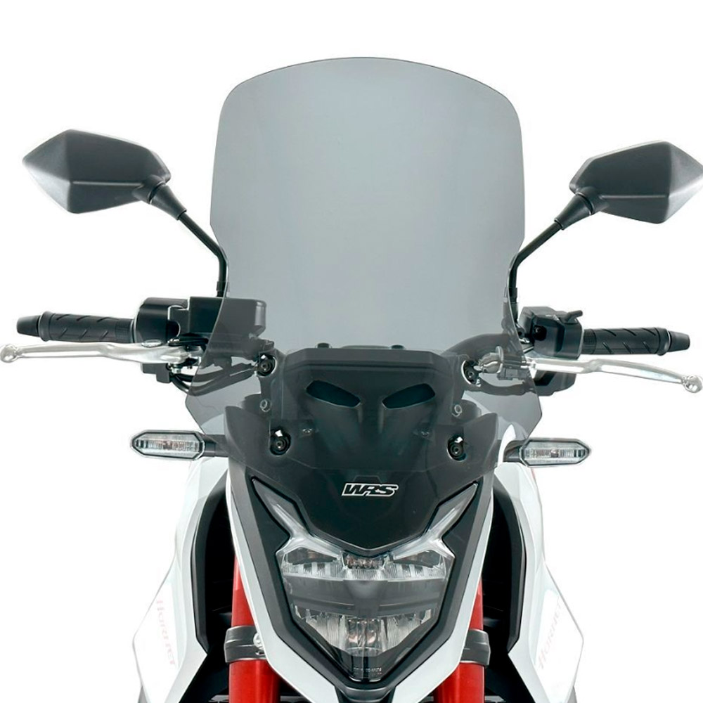 Cupula caponord Ahumado Honda 750 Hornet WRS. Unidad de pruebas