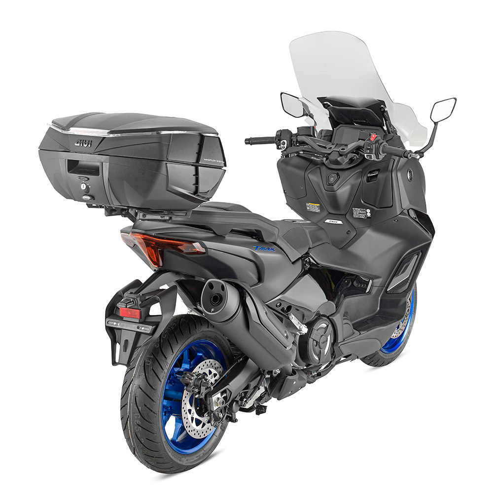 Baul Givi V49NB 49L negro catadrioptico ahumado
