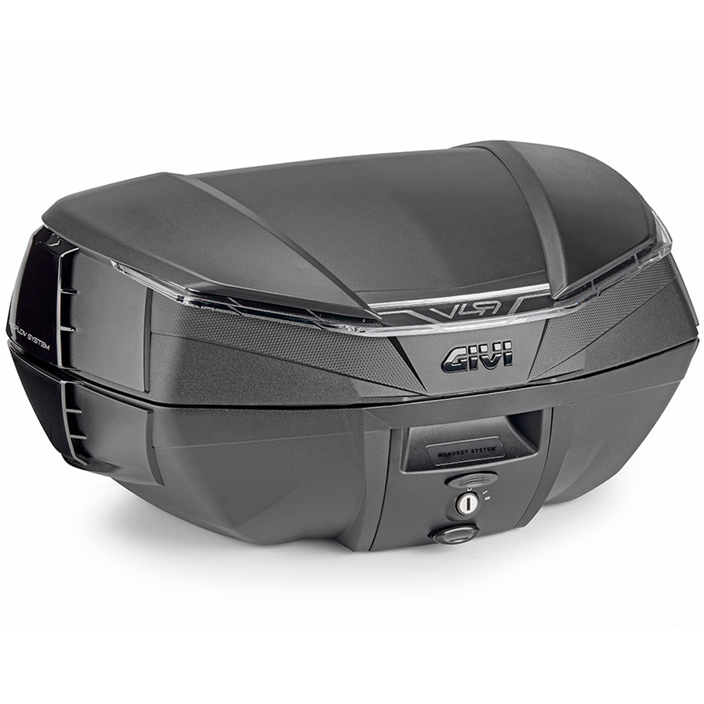 Baul Givi V49NB 49L negro catadrioptico ahumado