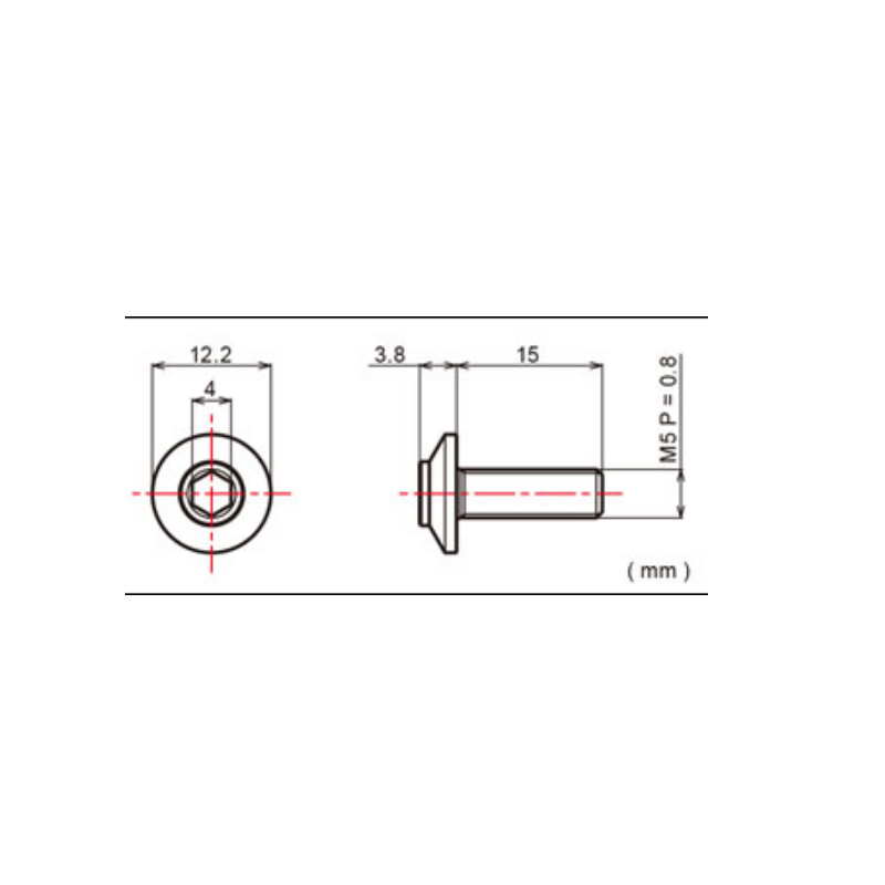 Kit tornillos para cupula de moto