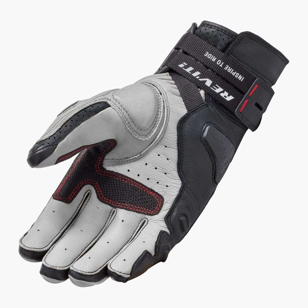 guantes revit cayenne 2 fgs186 negro-plata