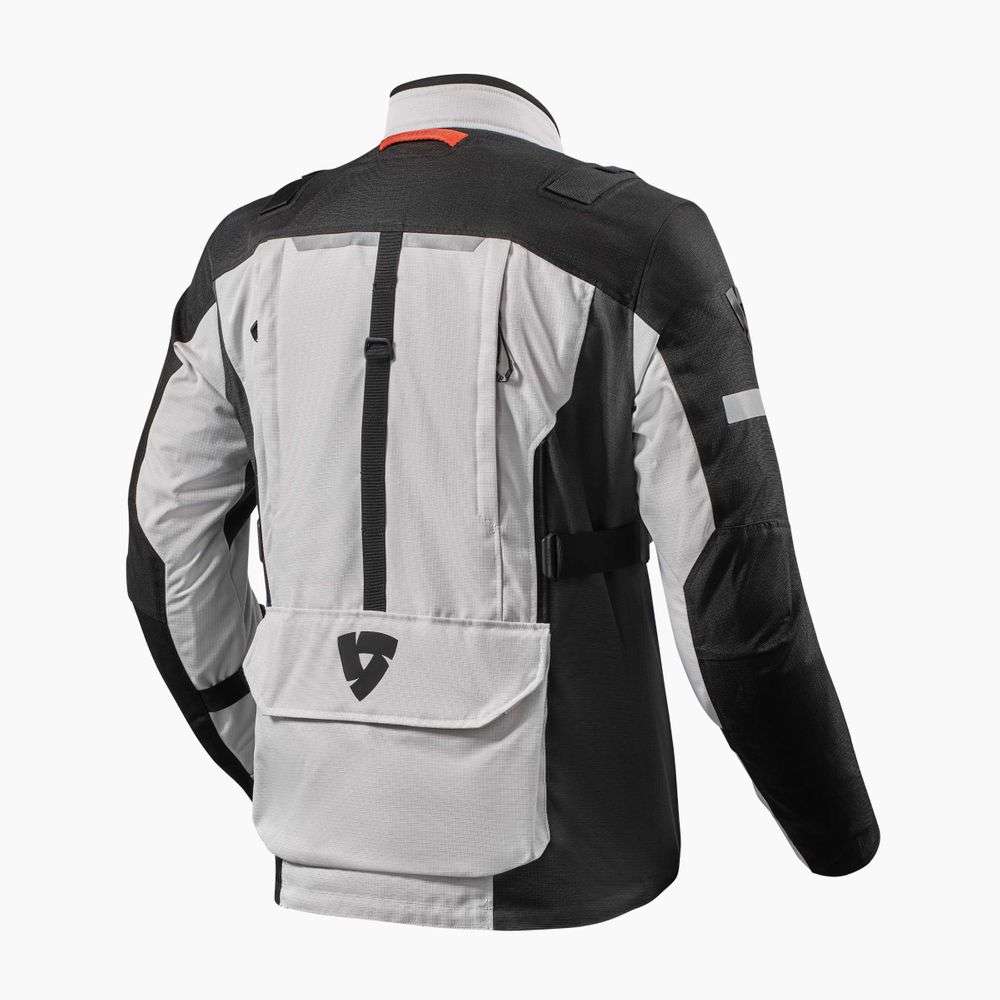 chaqueta revit sand 4 h2o fjt297 plata-negro