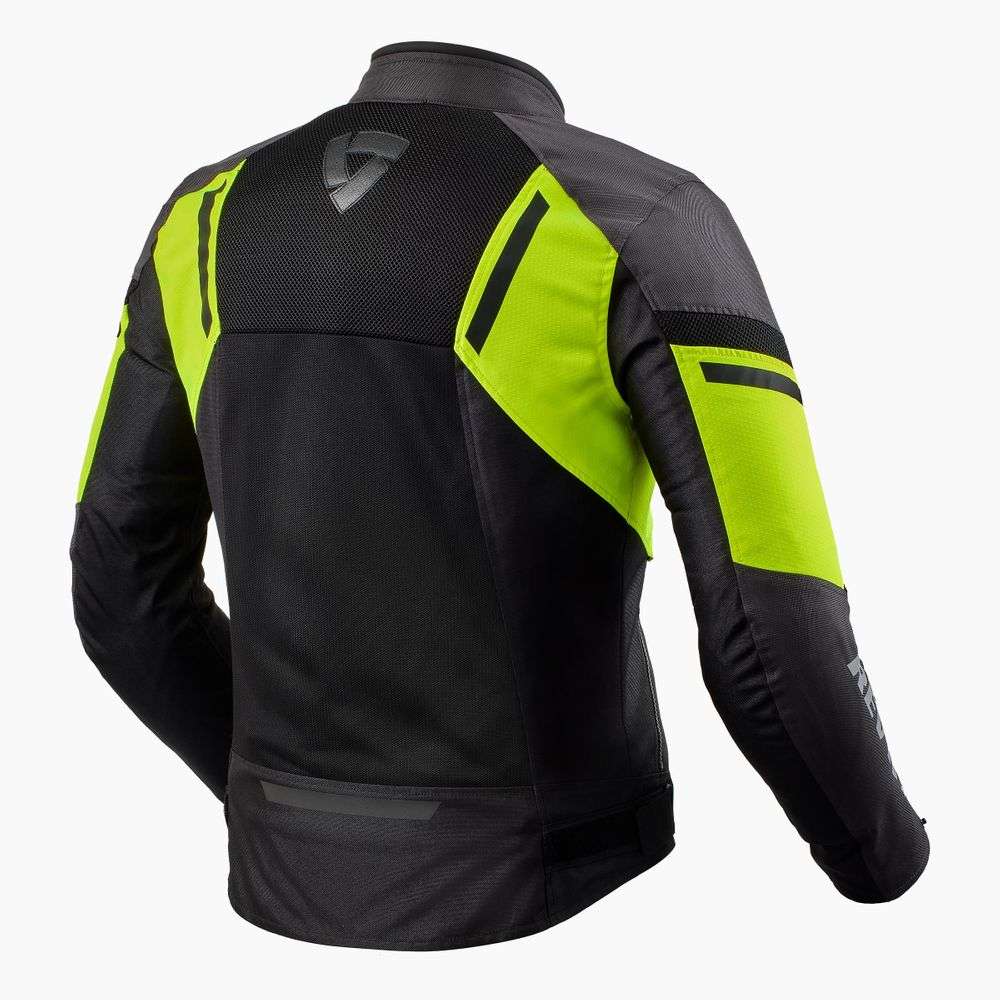 chaqueta revit gt-r air 3 fjt307 negro-amarillo fluor