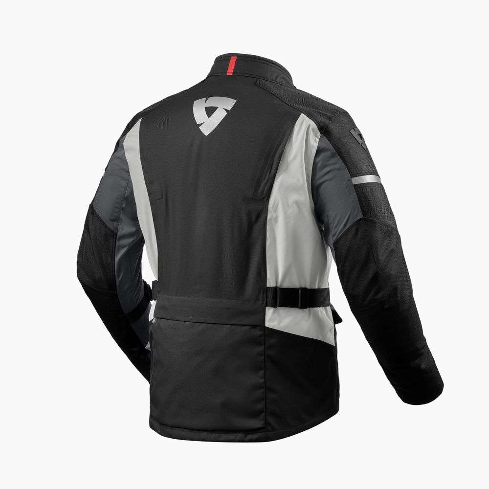 chaqueta revit horizon 3 h2o fjt322 negro-rojo