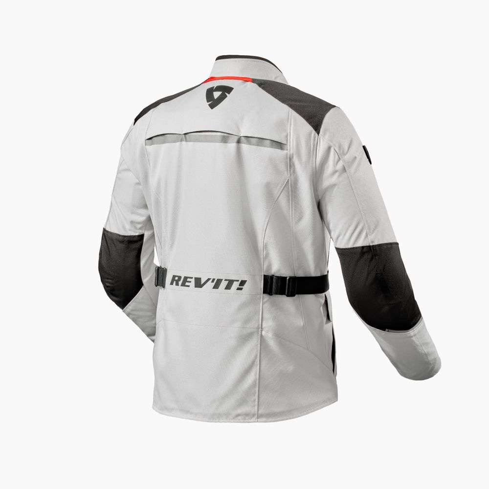 chaqueta revit voltiac 3 h2o fjt334 plata-negro