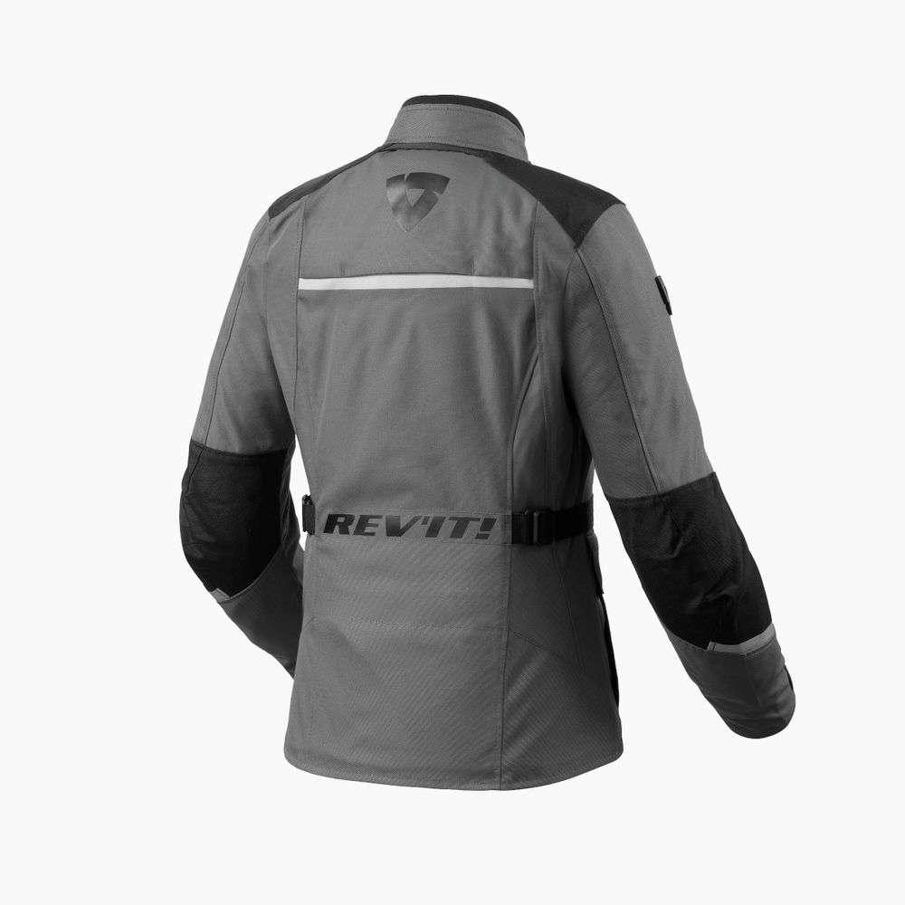 chaqueta revit voltiac 3 h2o ladies fjt335 gris-negro