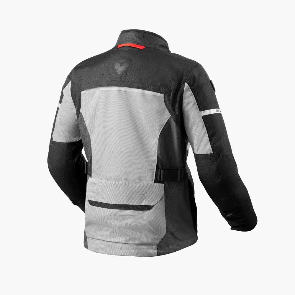 chaqueta revit outback 4 h2o fjt343 plata-negro