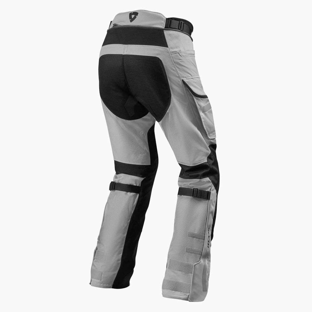 pantalon revit sand 4 h2o fpt104 plata-negro. Largo especial