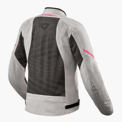 chaqueta revit torque 2 h2o ladies fjt311 negro-gris claro