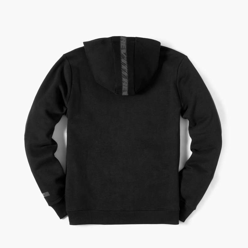 sudadera con capucha revit roller ffc096 negro