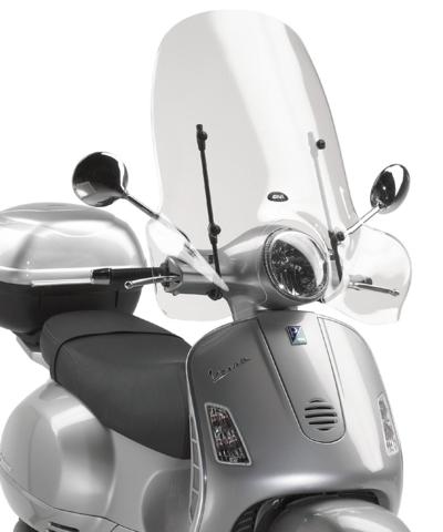 Soporte parabrisas Givi 104A Piaggio Vespa LX-Granturismo-Gts Super