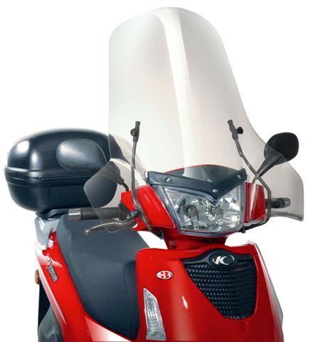 Soporte parabrisas Givi 137A moto Kymco People 50-125-200 05-11